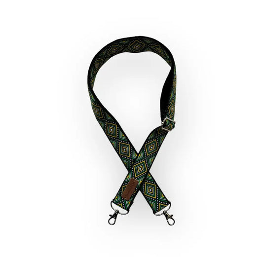 Laukun Olkahihna - Vihreä ruutu Shoulder Straps