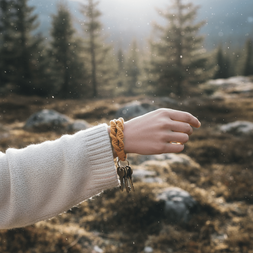 Macrame avain nauha - lifestyle ranne