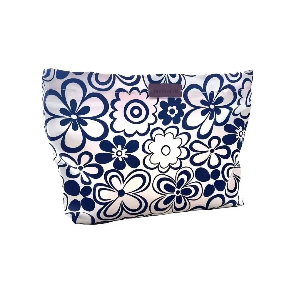 Meikkilaukku Flower Makeup Bags Sininen