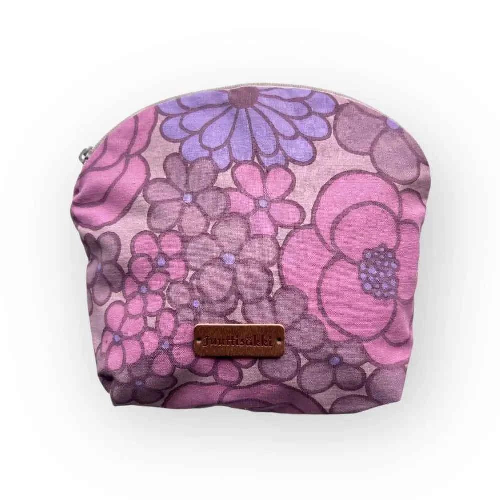 Meikkilaukku Lila - Lahja ja Sisustus Juuttisäkki