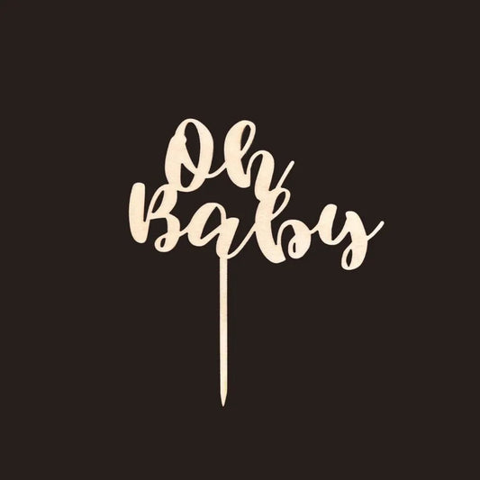 Oh Baby - kakkukoriste - Lahja ja Sisustus Juuttisäkki