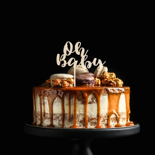 Oh Baby - kakkukoriste - Lahja ja Sisustus Juuttisäkki