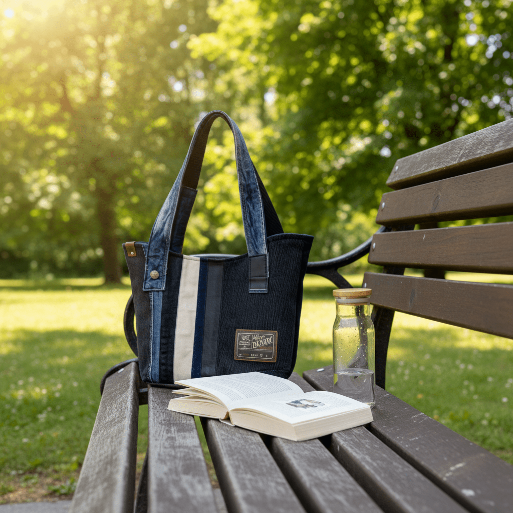 Farkkukassi puistossa