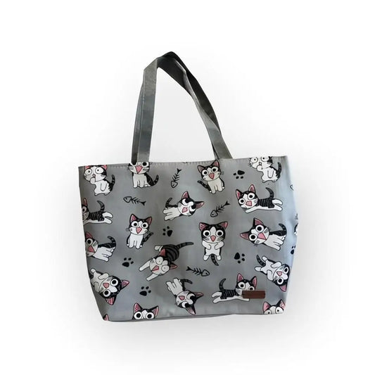 Olkalaukku Kissa Tote Bags