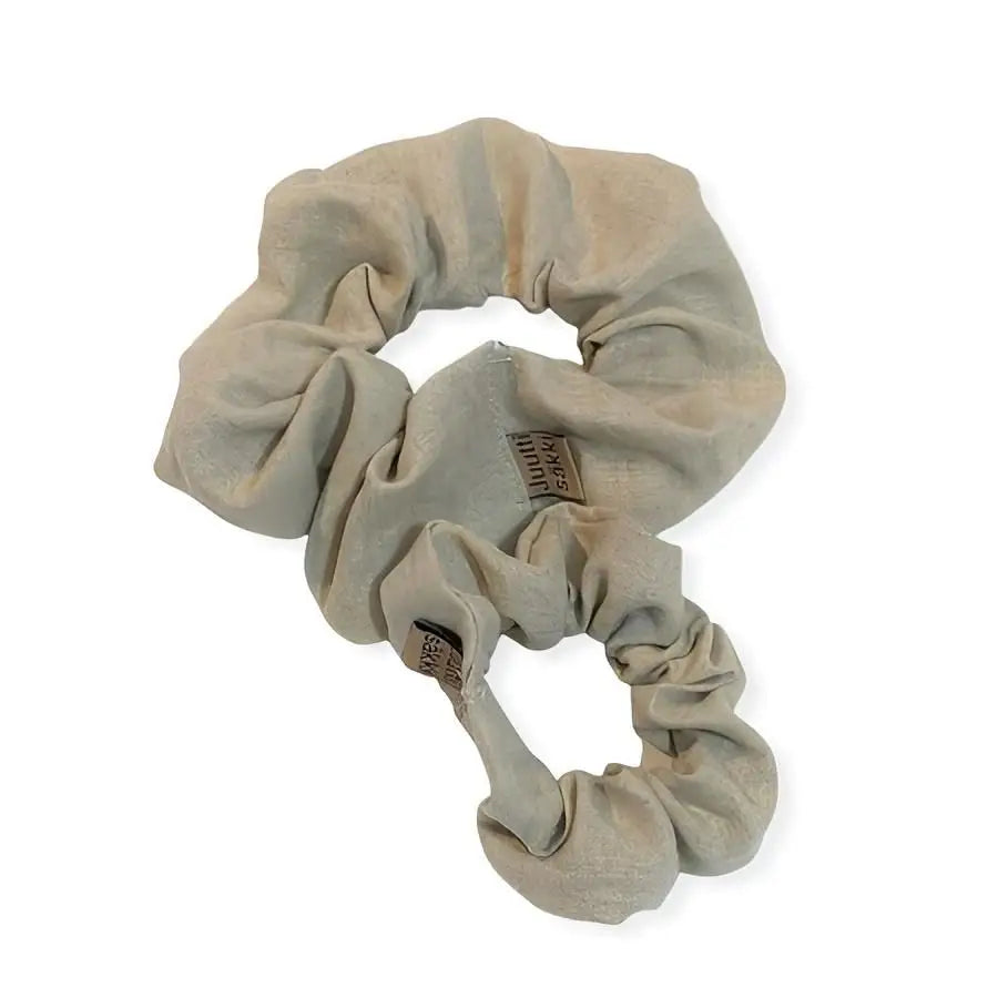 Pellava Scrunchiet Beige / Iso