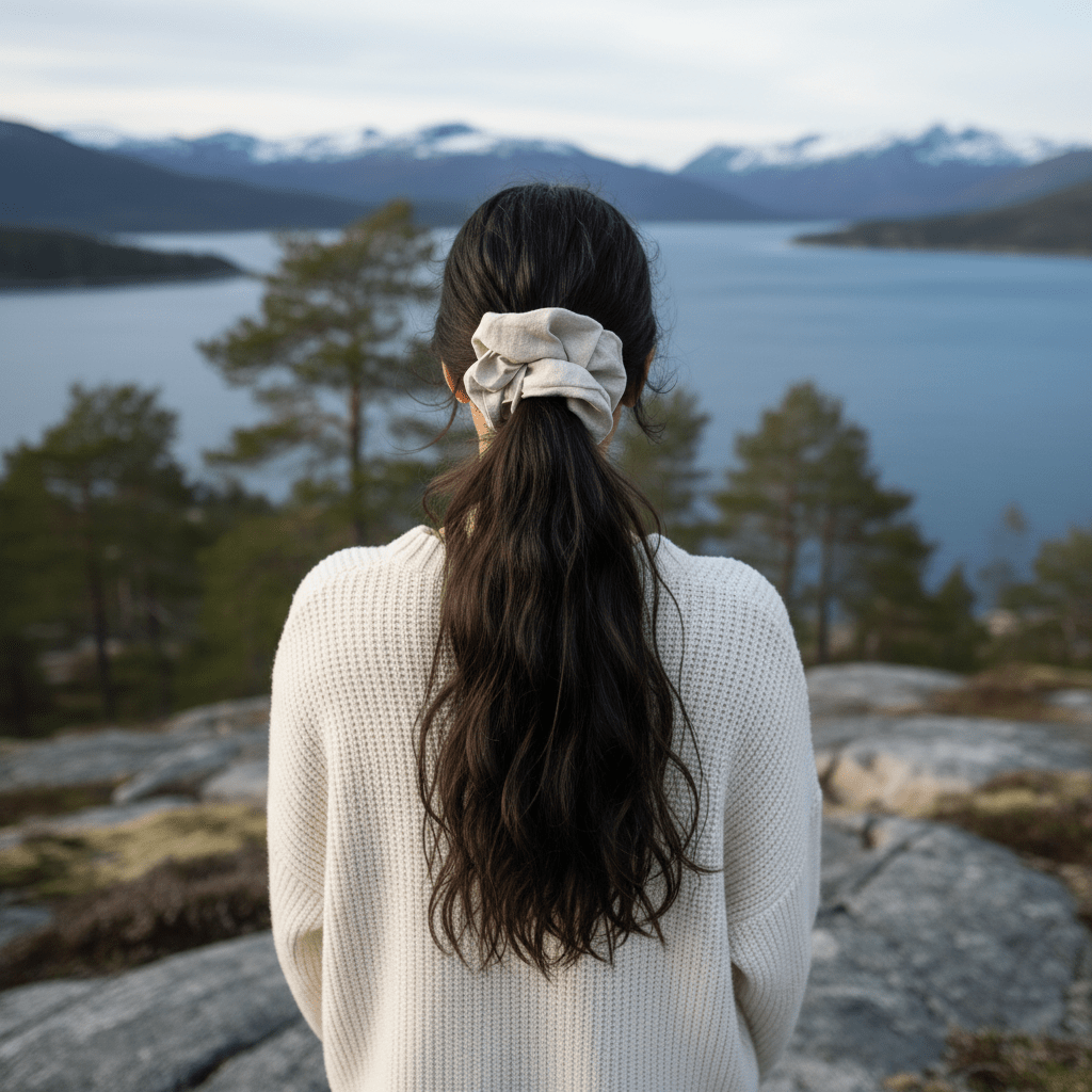 Pellava Scrunchiet - lifestyle trendikäs