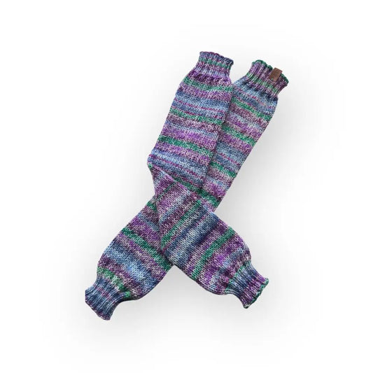 Pitkät värikkäät säärystimet - Lahja ja Sisustus Juuttisäkki