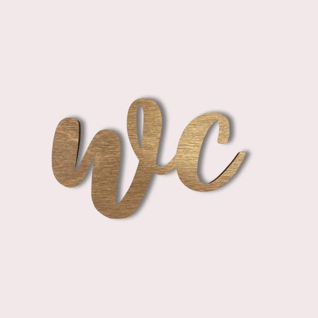 Puinen WC - kyltti - Lahja ja Sisustus Juuttisäkki