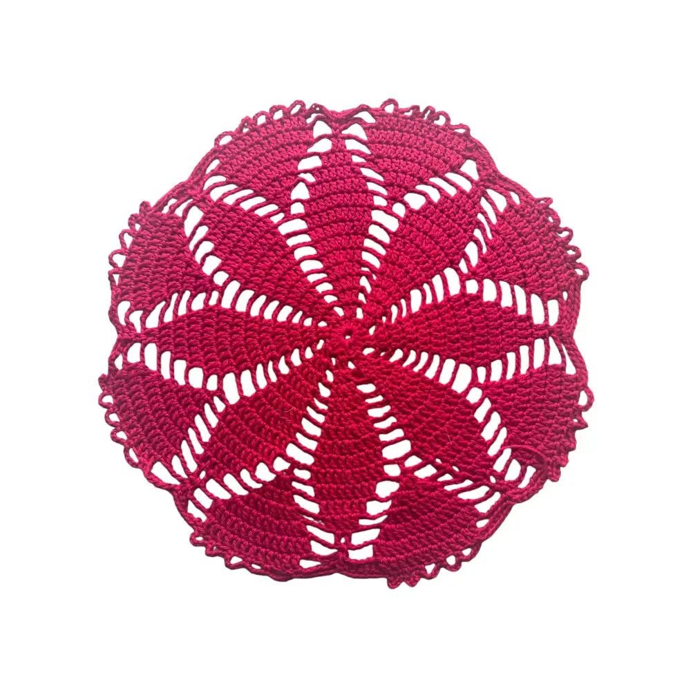 Punaiset kattausliinat - Lahja ja Sisustus Juuttisäkki