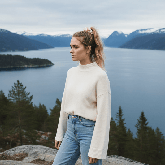 Ruutu Scrunchiet - lifestyle poninhäntä