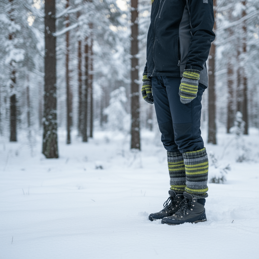 Havumetsä säärystimet - talvimetsässä