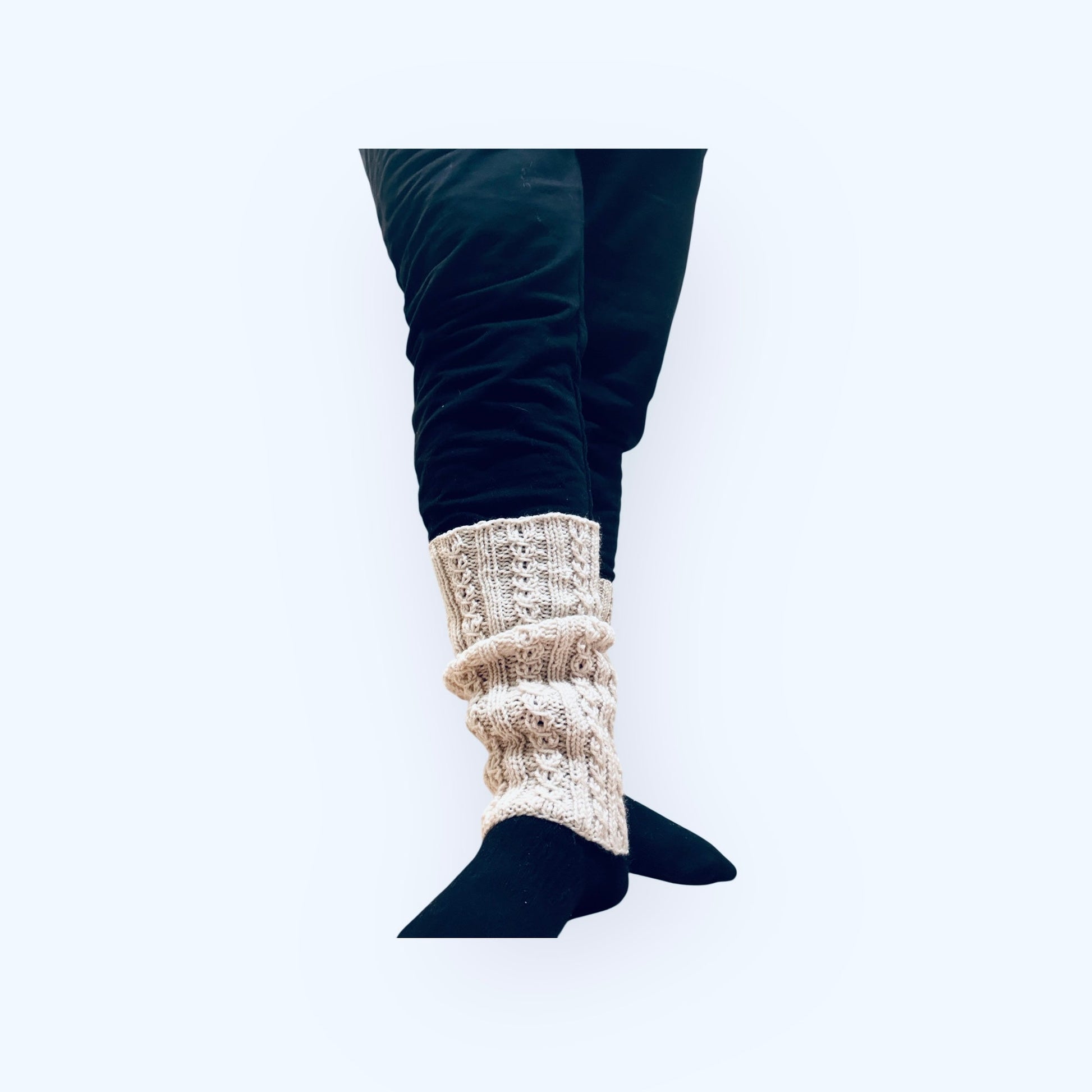 Säärystimet Talvi - Lahja ja Sisustus Juuttisäkki