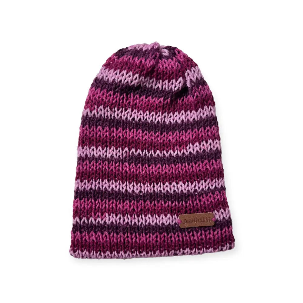 Slouchy pipo Raita Beanies Pinkki