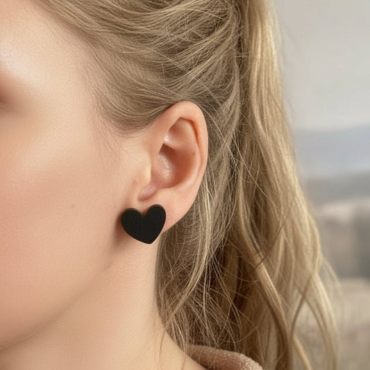 Sydän korvakorut | Lempi - Lahja ja Sisustus Juuttisäkki