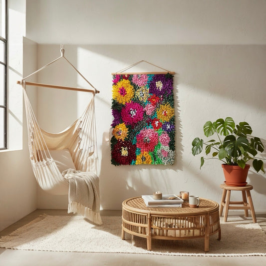 Tilkkumatto - Lahja ja Sisustus Juuttisäkki