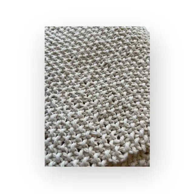 Torkkupeitto Puuvilla - Lahja ja Sisustus Juuttisäkki