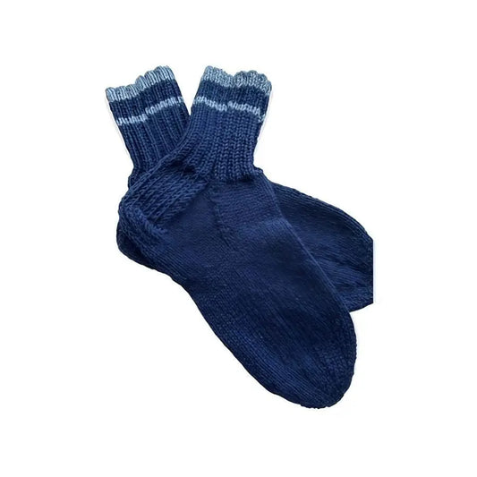 Villasukat Mauno Socks 38-39 / Laivastonsininen