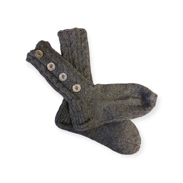 Villasukat Nappi - Lahja ja Sisustus Juuttisäkki - 