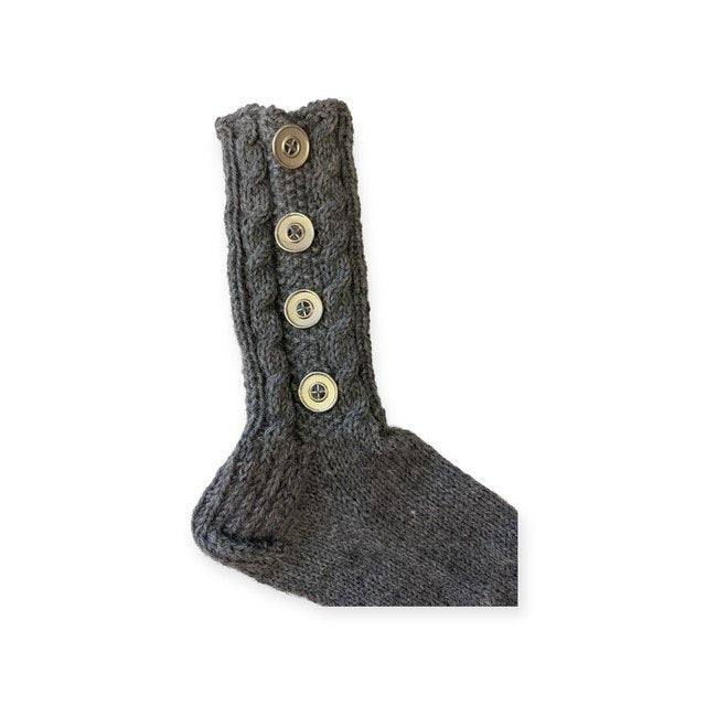 Villasukat Nappi - Lahja ja Sisustus Juuttisäkki - 