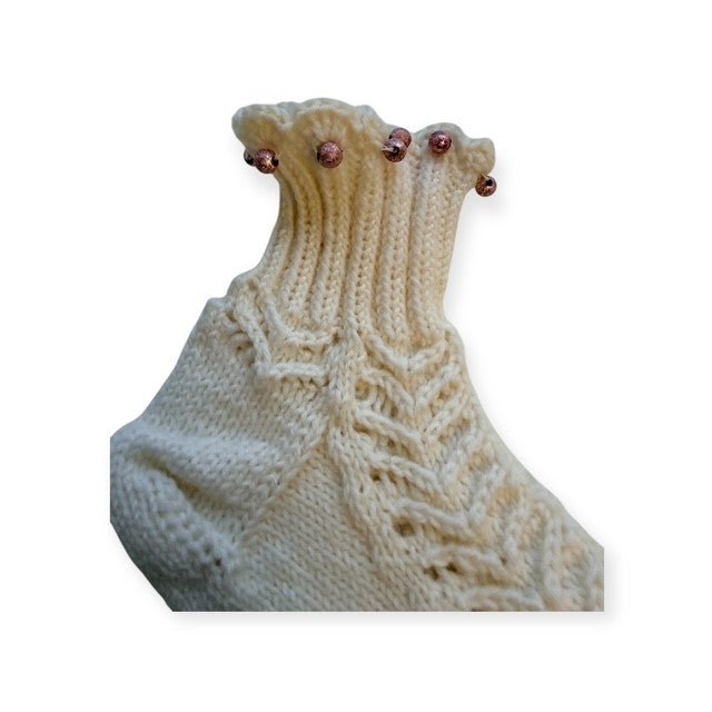 Villasukat Noora - Lahja ja Sisustus Juuttisäkki