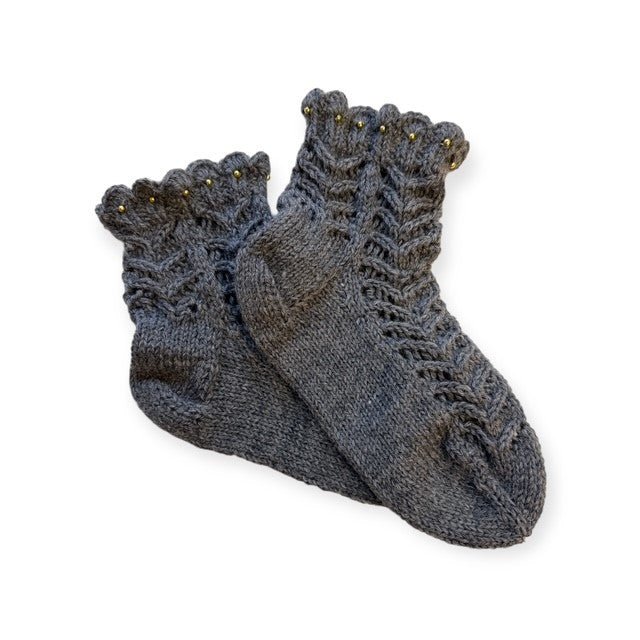 Villasukat Noora - Lahja ja Sisustus Juuttisäkki