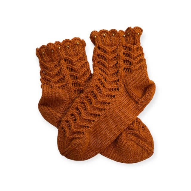 Villasukat Noora - Lahja ja Sisustus Juuttisäkki