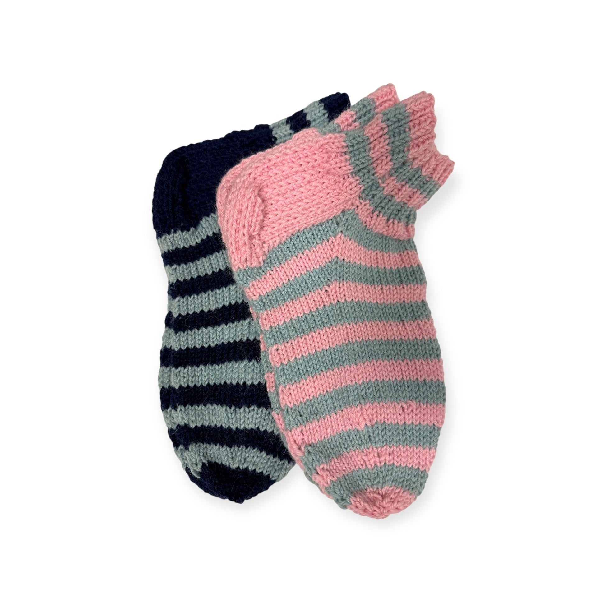 Villasukat Raita - oman maun mukaan - Lahja ja Sisustus Juuttisäkki