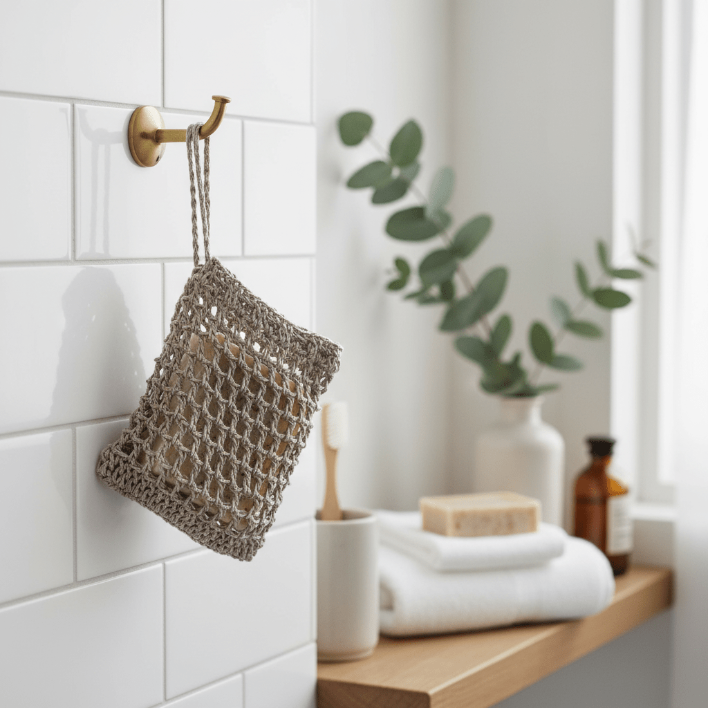 Saippuapussi suihkussa