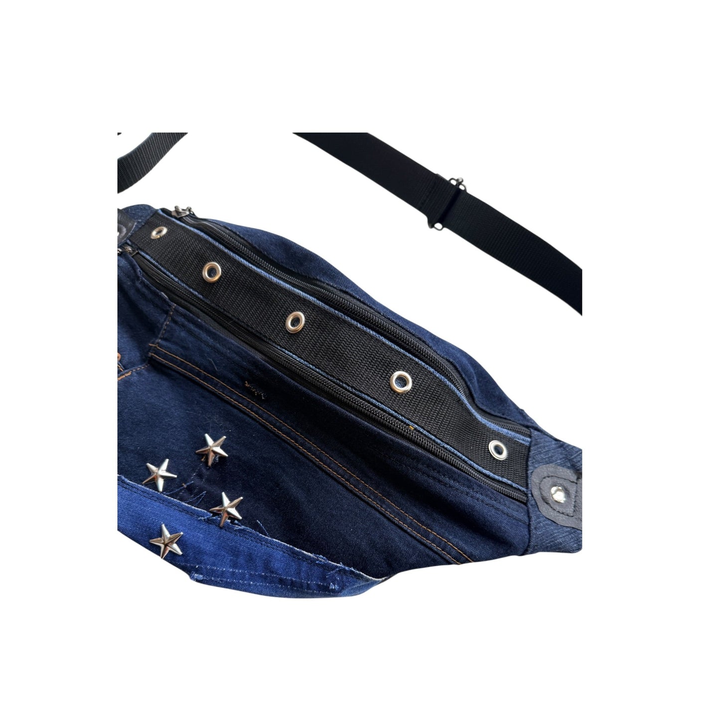 Vyölaukku - crossbody Farkku - Lahja ja Sisustus Juuttisäkki