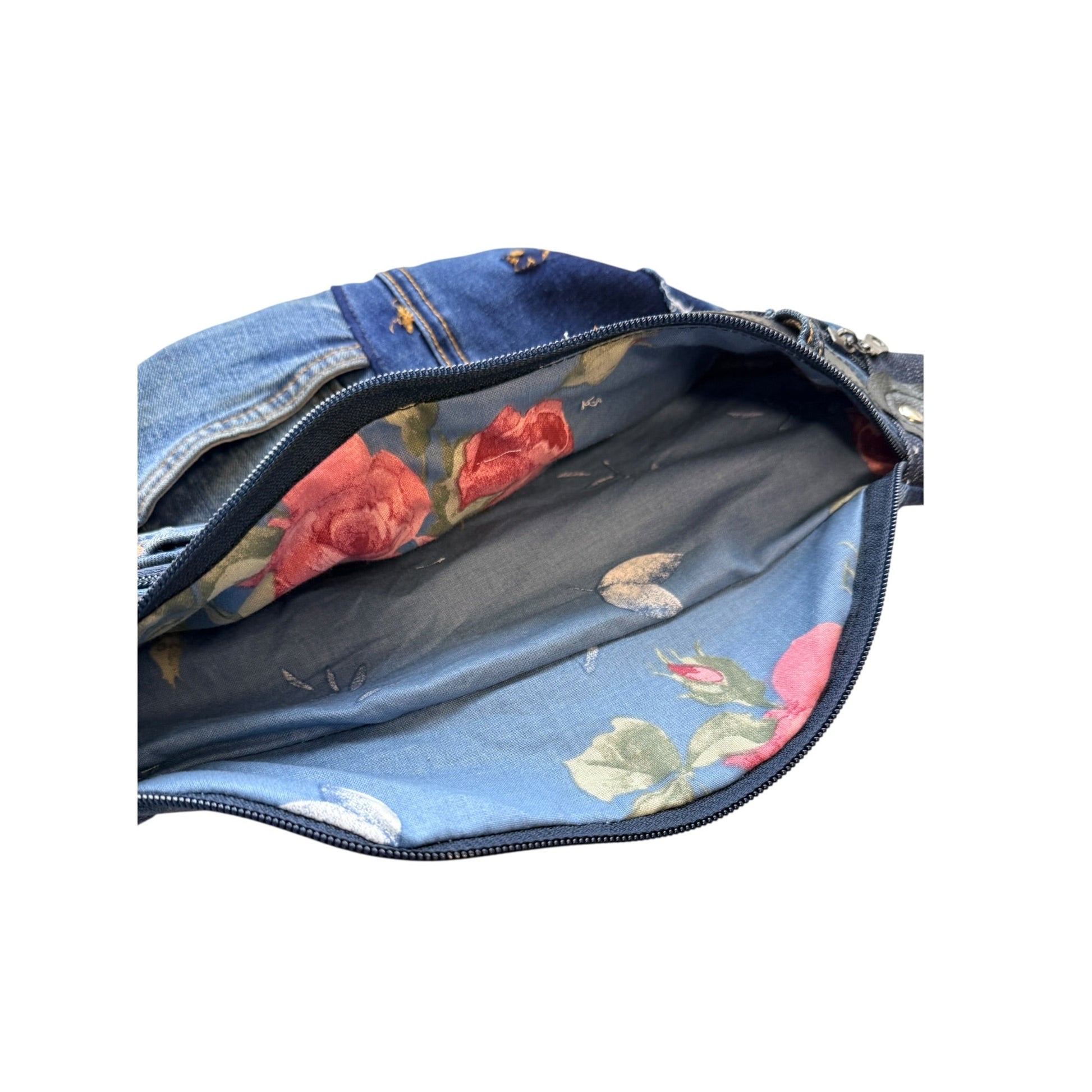 Vyölaukku - crossbody Farkku - Lahja ja Sisustus Juuttisäkki