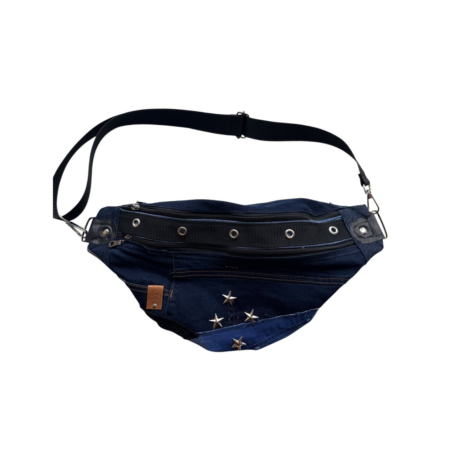 Vyölaukku - crossbody Farkku - Lahja ja Sisustus Juuttisäkki