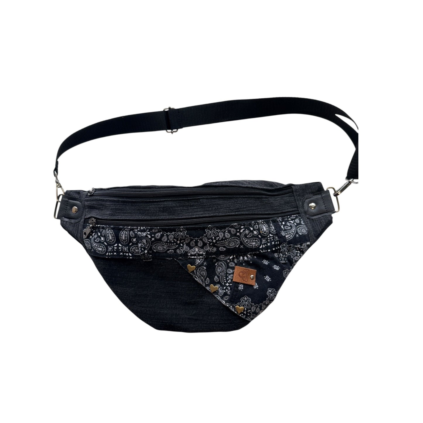 Vyölaukku - crossbody Farkku - Lahja ja Sisustus Juuttisäkki