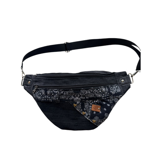 Vyölaukku - crossbody Farkku - Lahja ja Sisustus Juuttisäkki