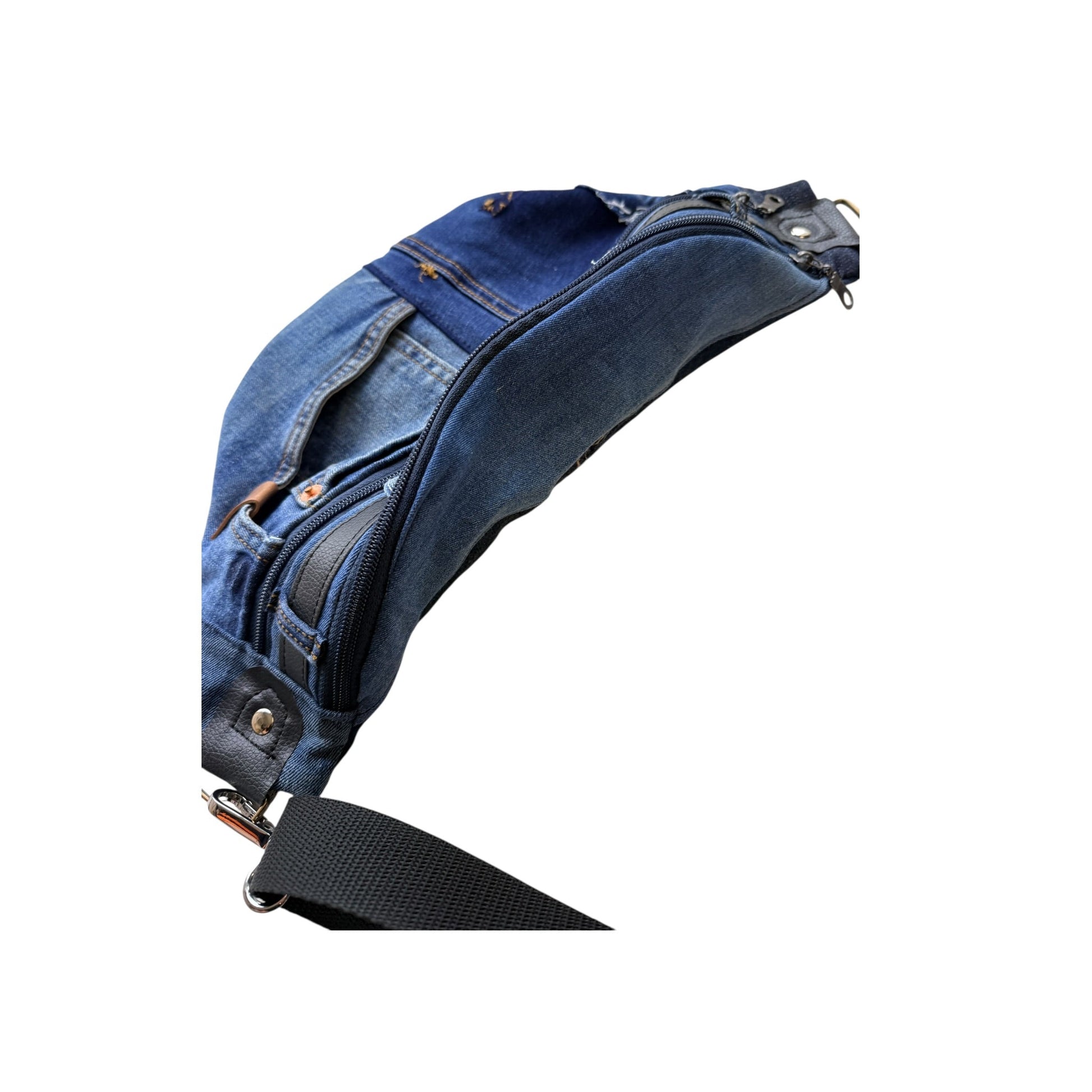 Vyölaukku - crossbody Farkku - Lahja ja Sisustus Juuttisäkki