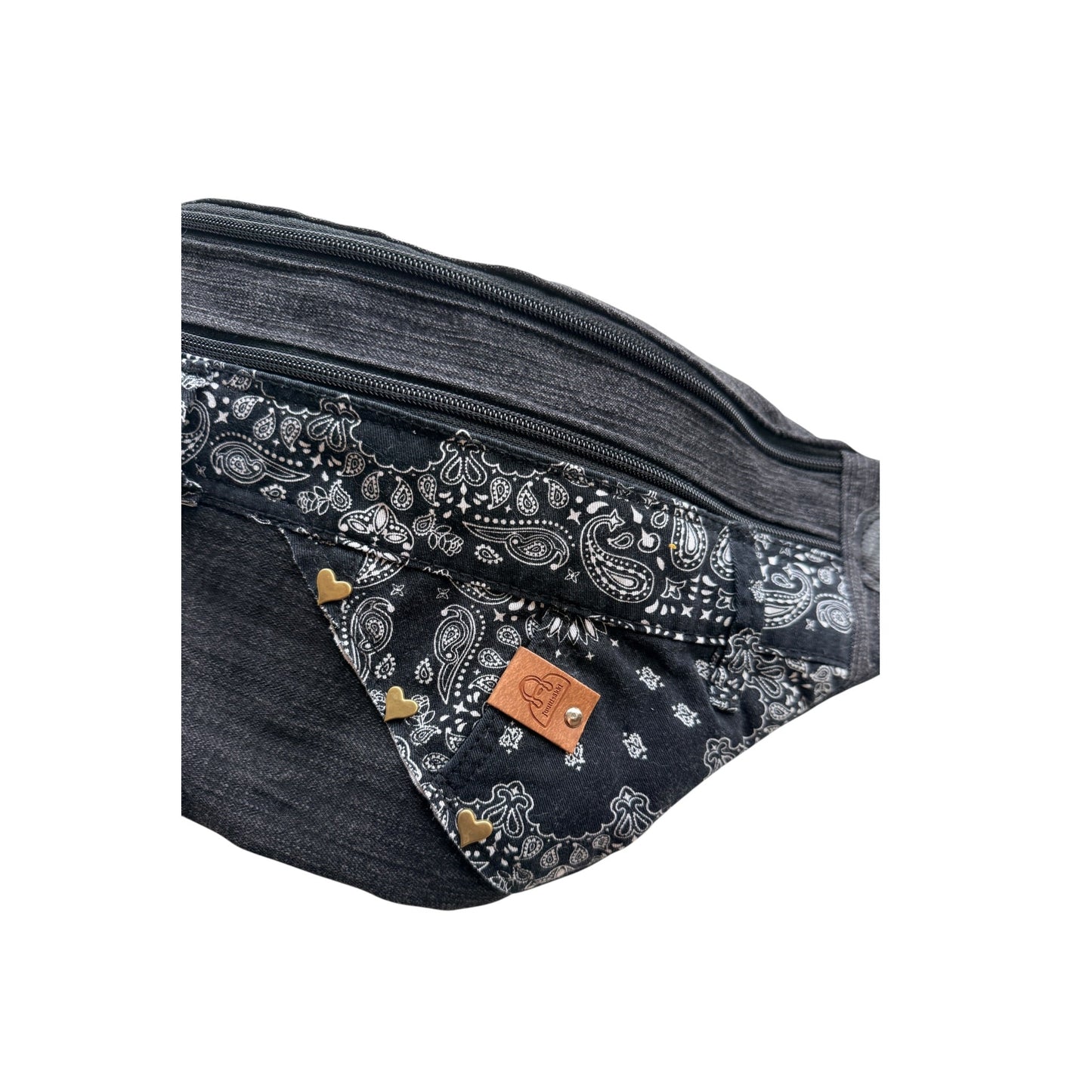 Vyölaukku - crossbody Farkku - Lahja ja Sisustus Juuttisäkki