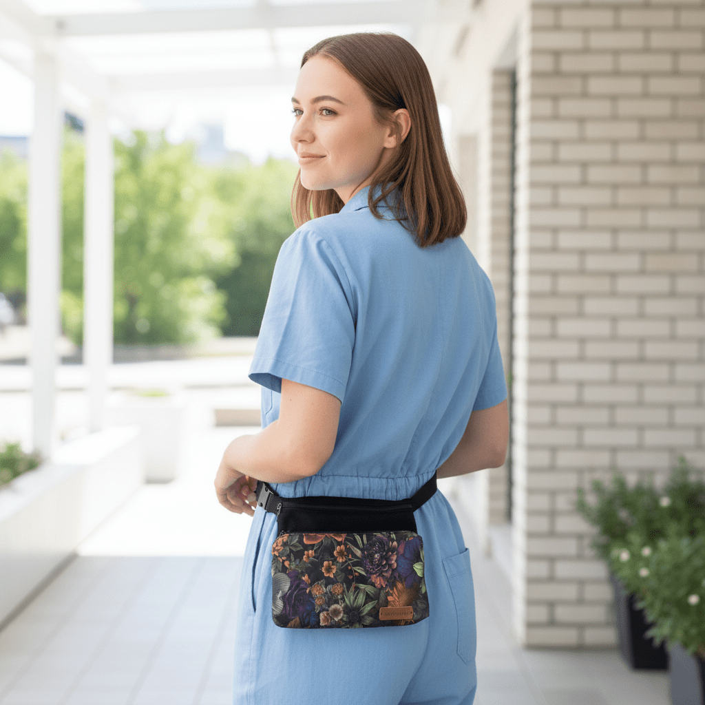 Vyölaukku baby blue - lifestyle