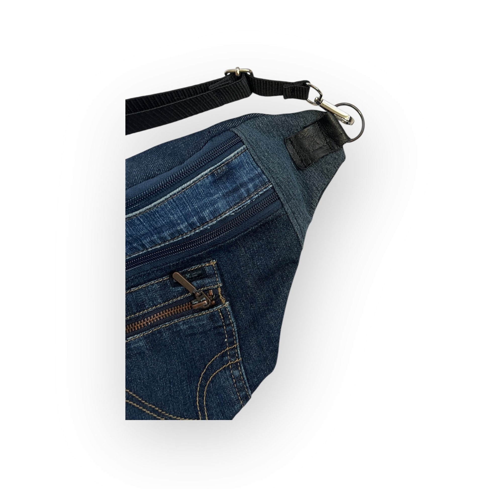 Vyölaukku - crossbody Farkku - Lahja ja Sisustus Juuttisäkki