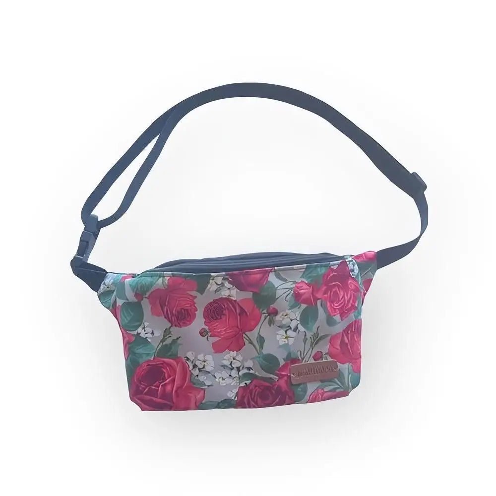 Vyölaukku Ruusunen - Lahja ja Sisustus Juuttisäkki