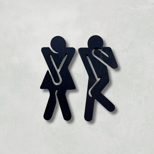 WC - kyltti | Pidättely - Lahja ja Sisustus Juuttisäkki